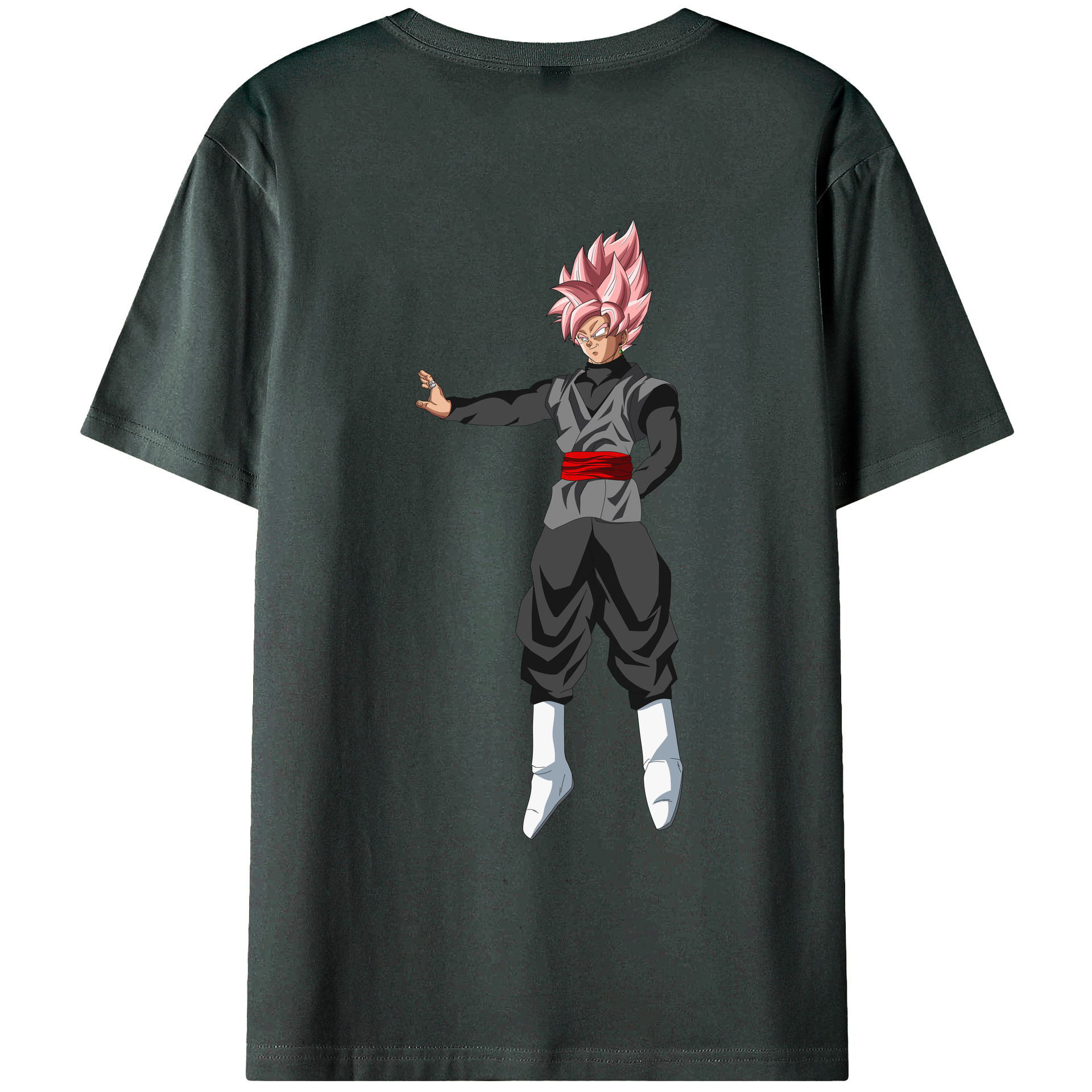 （画像用） ドラゴンボール ベジット DRAGON BALL Vegetto 綿100％ メンズ半袖Tシャツ（バックプリント） 通気性